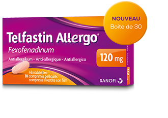 Comprimés Telfastin Allergo<sup>®</sup>