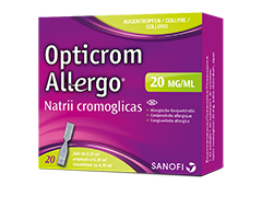 Collyre Opticrom Allergo<sup>®</sup>