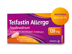 Comprimés Telfastin Allergo<sup>®</sup>