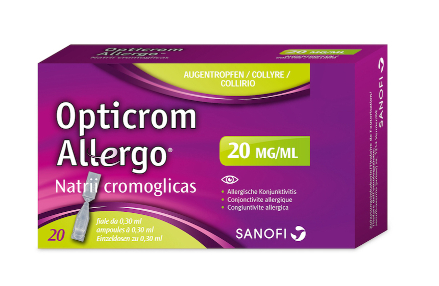 Collyre Opticrom Allergo