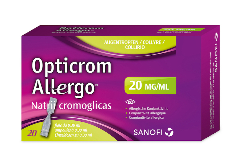 Opticrom Allergo<sup>®</sup>  gocce oftalmiche